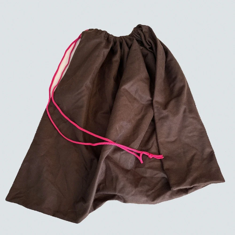 Kate Spade New York Brown Dust Bag‎ Protective Storage Pink Drawstring 27x19